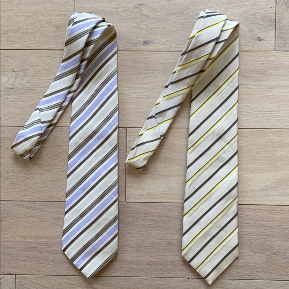 Banana Republic x Bundle, Striped Ties